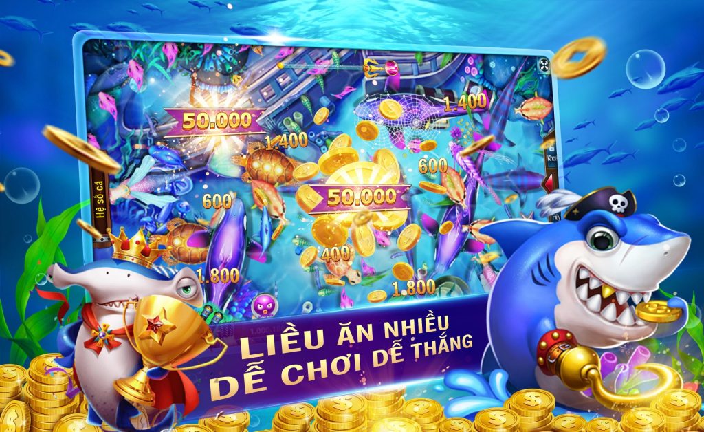 Bắn cá đổi thưởng Hi88 đa dạng các vật phẩm