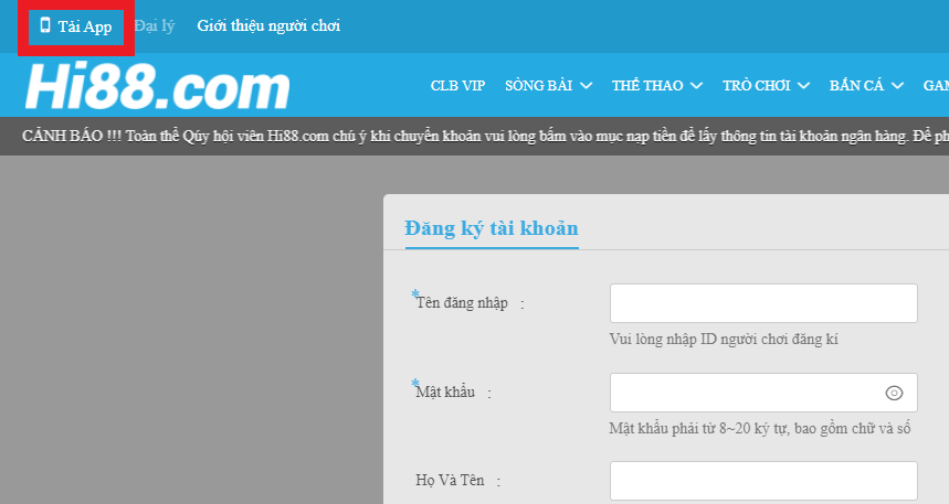 Hướng dẫn tải app Hi88 chỉ với 5 bước