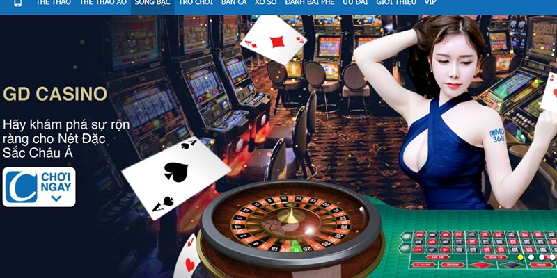 Casino trực tuyến đỉnh cao ở CMD368
