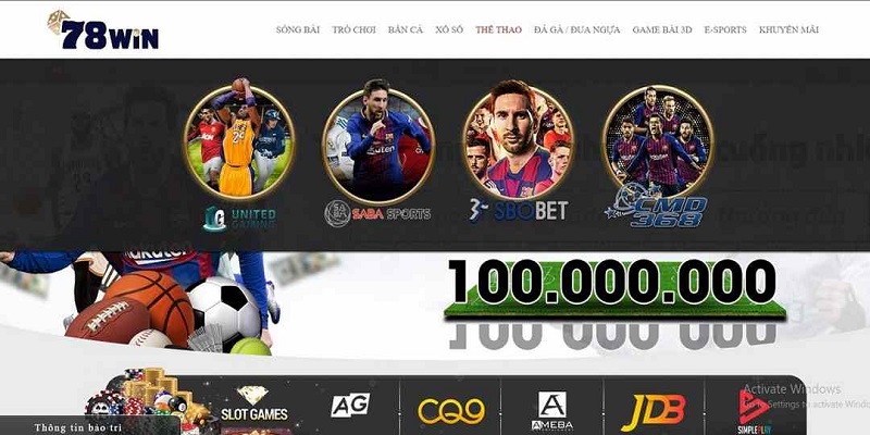 Những lý do nên chọn cá cược trực tuyến tại 78Win